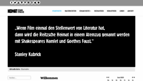 What Heimat-fanpage.de website looked like in 2020 (3 years ago)
