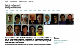 What Heimkinder-reden.at website looked like in 2020 (3 years ago)