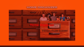 What Home-organizer.com website looked like in 2020 (3 years ago)