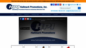 What Hallmarkpromotions.com website looked like in 2020 (3 years ago)