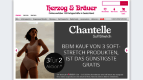 What Herzogundbraeuer.de website looked like in 2020 (3 years ago)