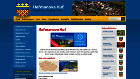 What Hermanovahut.cz website looked like in 2020 (3 years ago)