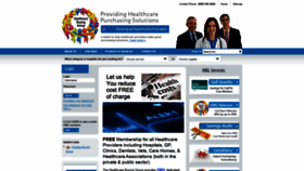 What Healthcarebuyinggroup.com website looked like in 2020 (3 years ago)