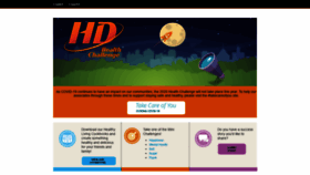 What Hdhealthchallenge.com website looked like in 2020 (3 years ago)