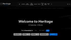 What Heritagedealers.com website looked like in 2020 (3 years ago)