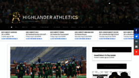What Howellhighlanders.com website looked like in 2020 (3 years ago)