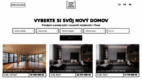 What Homerealestate.cz website looked like in 2020 (3 years ago)