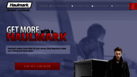 What Haulmark.com website looked like in 2020 (3 years ago)