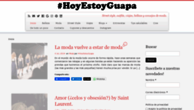 What Hoyestoyguapa.com website looked like in 2020 (3 years ago)