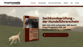 What Hunde-programm.de website looked like in 2020 (3 years ago)