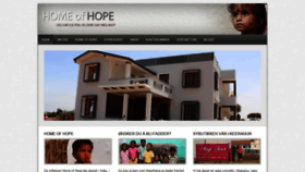 What Homeofhope.no website looked like in 2020 (3 years ago)