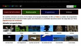 What Hamsterkiste.de website looked like in 2020 (3 years ago)