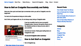 What Howtoselloncraigslistebook.com website looked like in 2020 (3 years ago)