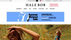 What Halebobstore.com website looked like in 2020 (3 years ago)