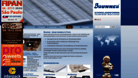 What Hansbrunner.de website looked like in 2020 (3 years ago)