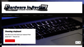 What Hardwareinreview.com website looked like in 2020 (3 years ago)