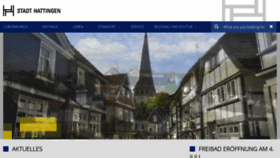 What Hattingen.de website looked like in 2020 (3 years ago)
