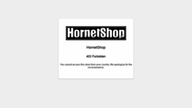 What Hornetshop.rs website looked like in 2020 (3 years ago)