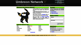 What Hd.umbreon.net website looked like in 2020 (3 years ago)