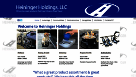 What Heininger.biz website looked like in 2020 (3 years ago)