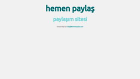 What Hemenpaylas.com website looked like in 2020 (3 years ago)