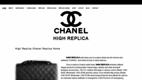 What Highreplica.com website looked like in 2020 (3 years ago)
