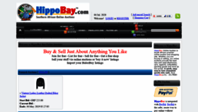 What Hippobay.com website looked like in 2020 (3 years ago)