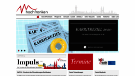 What Hochfranken.org website looked like in 2020 (3 years ago)