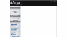 What Hoff-hilk.com website looked like in 2020 (3 years ago)