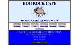 What Hogrockcafe2.com website looked like in 2020 (3 years ago)