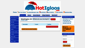 What Hotigloos.com website looked like in 2020 (3 years ago)