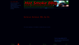 What Hotsmokebbq.com website looked like in 2020 (3 years ago)