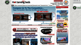 What Hottanningbeds.com website looked like in 2020 (3 years ago)