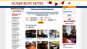 What Houseboathotel.nl website looked like in 2020 (3 years ago)