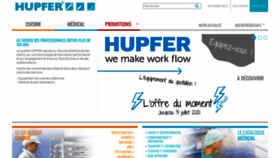 What Hupfer.fr website looked like in 2020 (3 years ago)