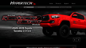 What Hypertech.com website looked like in 2020 (3 years ago)