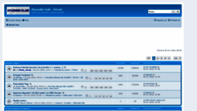 What Hyundaiclub.net website looked like in 2020 (3 years ago)