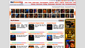 What Hotgamelive.com website looked like in 2020 (3 years ago)
