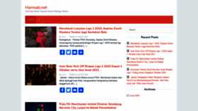 What Hamsab.net website looked like in 2020 (3 years ago)