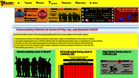 What Homerunderbyus.com website looked like in 2020 (3 years ago)
