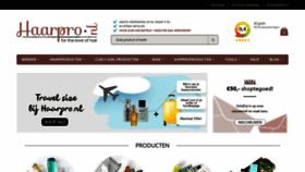 What Haarpro.nl website looked like in 2020 (3 years ago)
