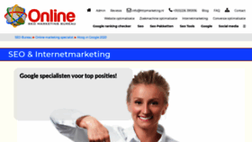What Httpmarketing.nl website looked like in 2020 (3 years ago)