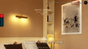 What Hotelitaliaroma.it website looked like in 2020 (3 years ago)