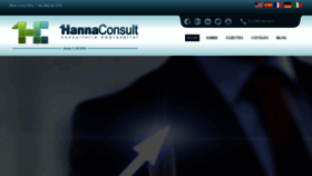 What Hannaconsult.com.br website looked like in 2020 (3 years ago)