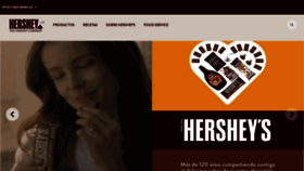 What Hersheys.com.mx website looked like in 2020 (3 years ago)
