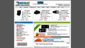 What Host-ed.net website looked like in 2020 (3 years ago)