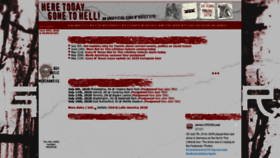 What Heretodaygonetohell.com website looked like in 2020 (3 years ago)