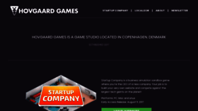 What Hovgaardgames.com website looked like in 2020 (3 years ago)