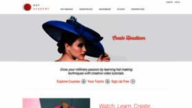 What Hatacademy.com website looked like in 2020 (3 years ago)