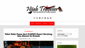 What Hijabtraveller.com website looked like in 2020 (3 years ago)